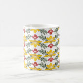 Orchideenmuster Kaffeetasse (Mittel)