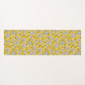 Orchideenmuster Yogamatte (Vorderseite (Horizontal))