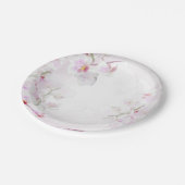 OrchideenpapierTeller Pappteller (Schrägansicht)