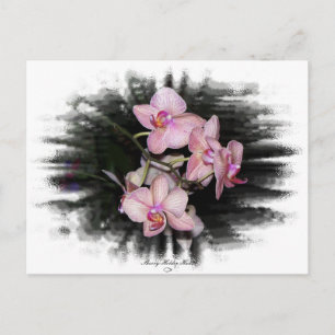 Orchideenrahmen 1 postkarte