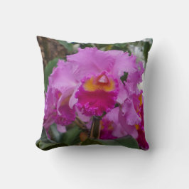 Orchideenschönheit Kissen
