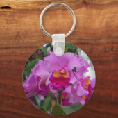 Orchideenschönheit Schlüsselanhänger (Vorderseite)