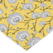 Orchideensenfmuster Tischdecke (Schrägansicht)