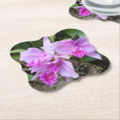 Orchideenstrauß Untersetzer (angewinkelt)