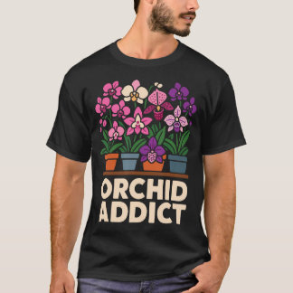 Orchideenzüchter Flüsterer Mutter Seltene Pflanze  T-Shirt