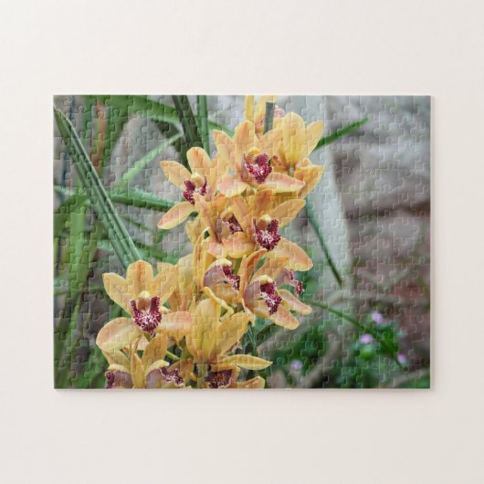 Orchids Bouquet Puzzle (Horizontal)