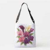 Orchids & Calla Lilies Tasche (Rückseite)