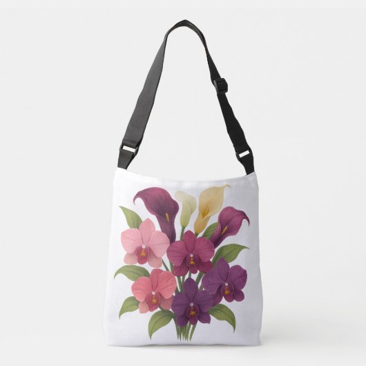 Orchids & Calla Lilies Tasche (Vorderseite)