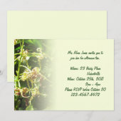 Orchids Einladung (Vorne/Hinten)