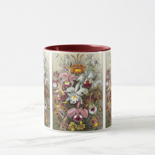 Orchids Ernst Haeckel Fine Art Tasse (Zentrum)