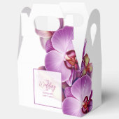 Orchids-Gastgeschenk Hochzeit Geschenkschachtel (Offen)