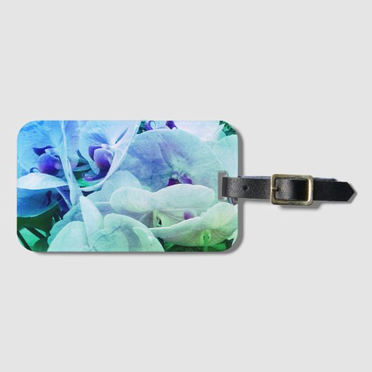 Orchids Gepäckanhänger (Vorderseite (Horizontal))