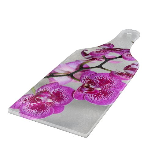 Orchids Glas Cutting Board Schneidebrett (Ecke)