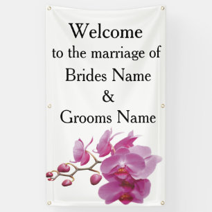 Orchids Inexpensive Hochzeitspakete Set Kits Banner