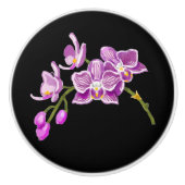 Orchids Keramikknauf (Vorderseite)