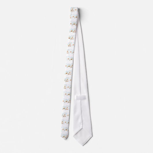 Orchids Liebe_ Krawatte (Rückseite)