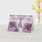 Orchids Muttertagskarte Karte (Gelbe Blume)