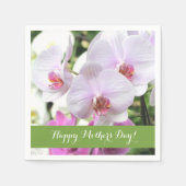 Orchids Paper Napkins Serviette (Vorderseite)