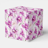 Orchids Party Leckerei Geschenkschachtel (Rückseite)