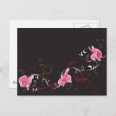 Orchids Postkarte (Vorne/Hinten)