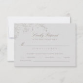 Orchids Reverie Ivory Formal Traditional Wedding (Vorderseite)