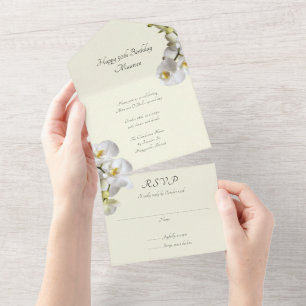 Orchids Special Geburtstagsparty All In One Einladung