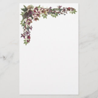 ORCHIDS Stationery Briefpapier