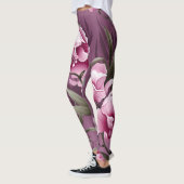 Orchids Symphony Pattern Leggings (Links)