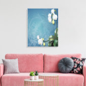 Orchids und Ferns Leinwanddruck (Insitu (Wohnzimmer))
