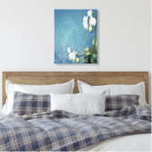 Orchids und Ferns Leinwanddruck (Insitu (Schlafzimmer))