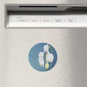 Orchids und Ferns Magnet (In Situ (Geschirrspüler))