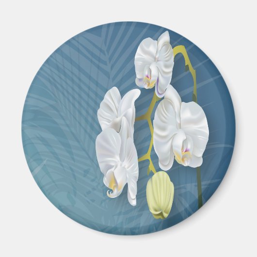 Orchids und Ferns Magnet (Vorne)
