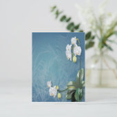 Orchids und Ferns Postkarte (Stehend Vorderseite)