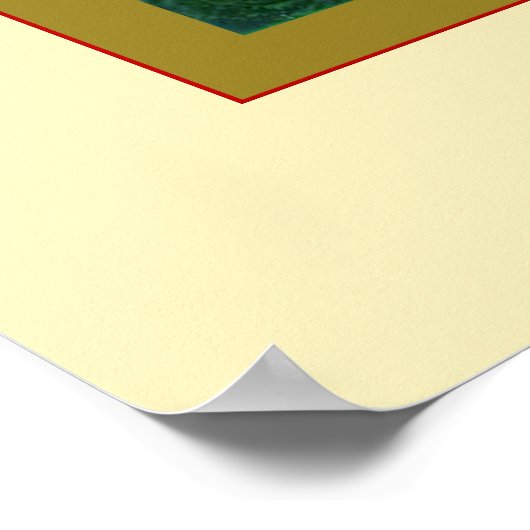 Orchids und Hummingbird~ Martin Johnson Heade Poster (Ecke)