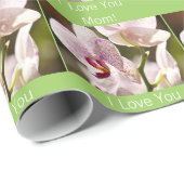 Orchids von Shirley Taylor Geschenkpapier (Rolleneckpunkt)