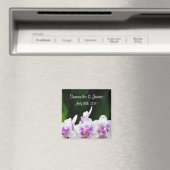 Orchids Wedding Magnet (In Situ (Geschirrspüler))