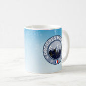 Orcières Merlette Skistation Kaffeetasse (VorderseiteRechts)