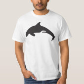 Orcinus orca - Springender Killer Wal T-Shirt (Vorderseite)