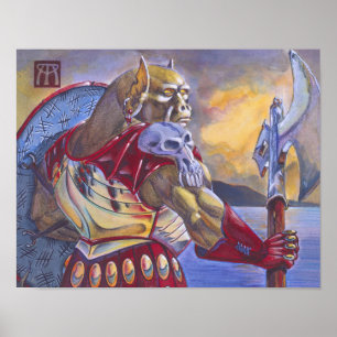 Orcish Veteran Poster