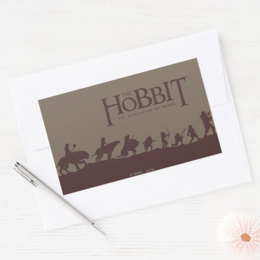 Orcs Graphic Rechteckiger Aufkleber (Umschlag)