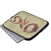Orcs Laptopschutzhülle (Vorne Knopf)