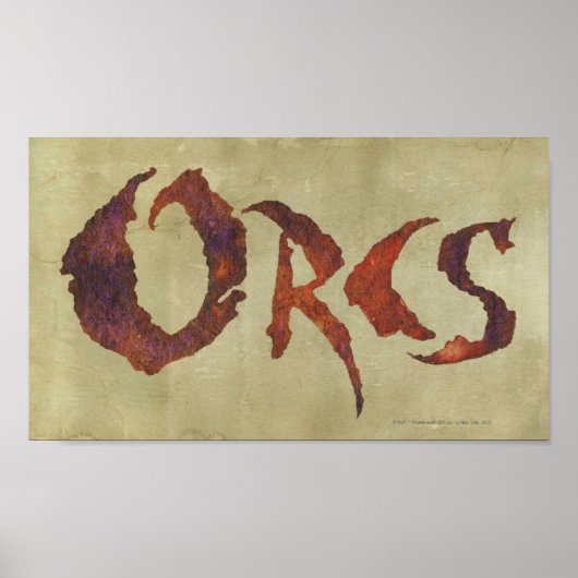 Orcs Poster (Vorne)