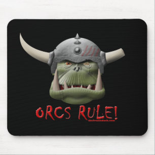 Orcs Regel! Mousepad