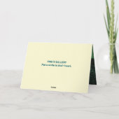 ORDEAL ÜBER DIE FEIERKARTE DANKESKARTE (Rückseite)