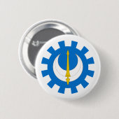 Orden der goldenen Lanze von Caid-Button Button (Vorne & Hinten)