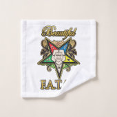 Orden der Ost-Sterne Badhandtuch Set (Waschlappen)