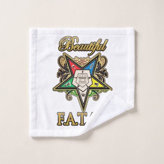 Orden der Ost-Sterne Badhandtuch Set (Waschlappen)