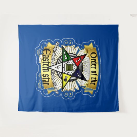 Orden der Ost-Sterne Wandteppich (Vorderseite (Horizontal))