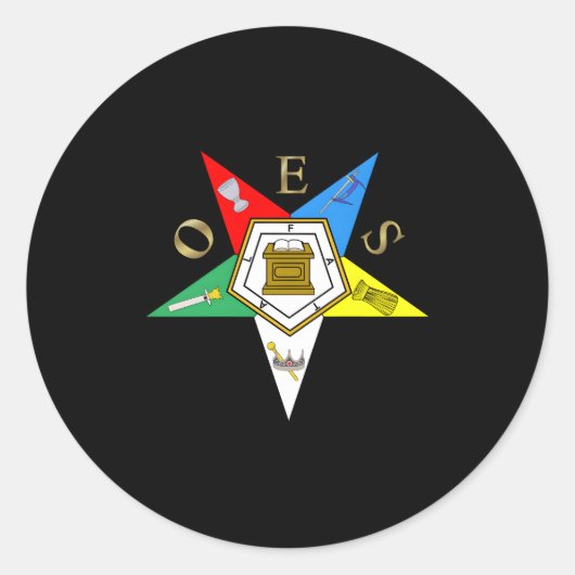 Orden der Schwester Pha Sistar des Oststerns Runder Aufkleber (Vorderseite)