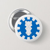 Orden des Chamfron von Caid Button (Vorne & Hinten)